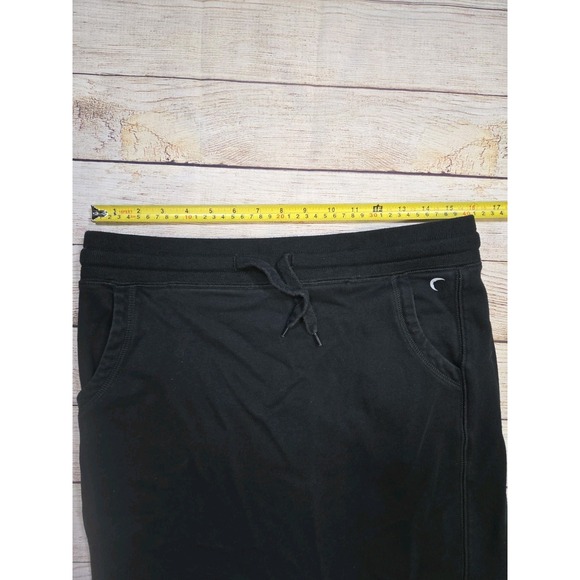 Zyia Active Women's Drawstring Casual Skirt Size XL Black Pencil - Picture 4 of 7